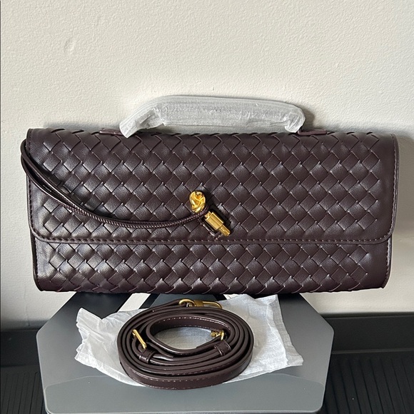 ZOSIVEB Handbags - NWOT 🌟 Woven Leather Shoulder Bag 🌟